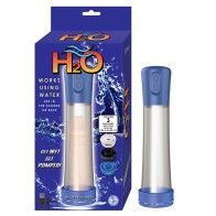 Rechargeable H2O Penis Pump Blue by Nasstoys