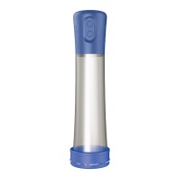 Rechargeable H2O Penis Pump Blue by Nasstoys