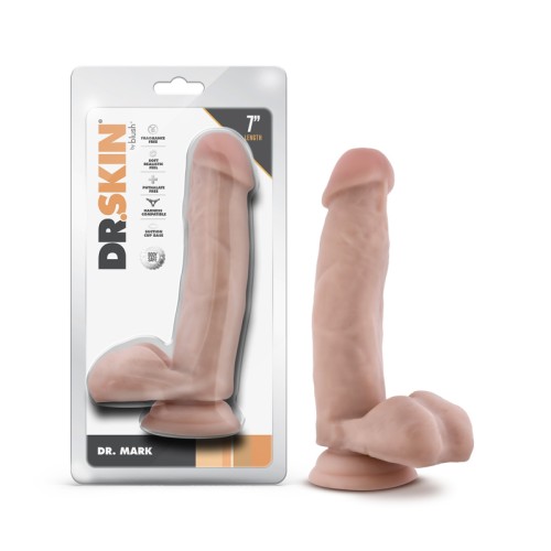 Dildo Dr. Skin Mark 7in con Ventosa