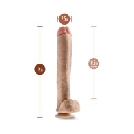 Dr. Skin Dr. Michael Dildo with Balls Beige