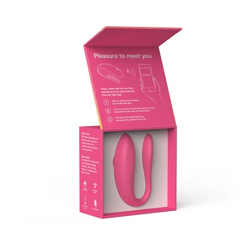 Vibrador de Parejas We-Vibe Sync Lite Rosa