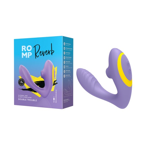 ROMP Reverb Clitoral and G-Spot Stimulator - Rechargeable Silicone