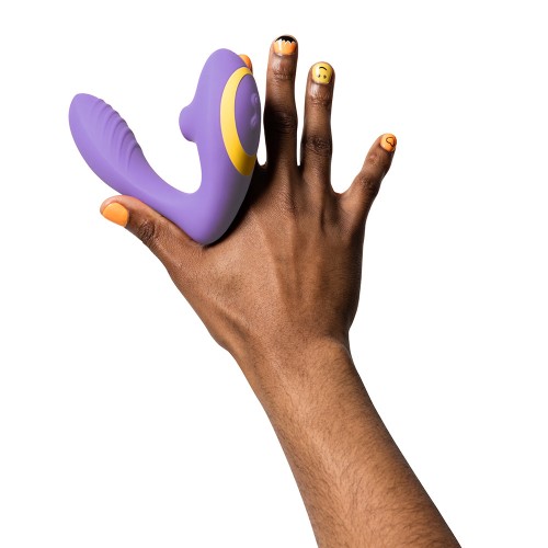 ROMP Reverb Clitoral and G-Spot Stimulator - Rechargeable Silicone