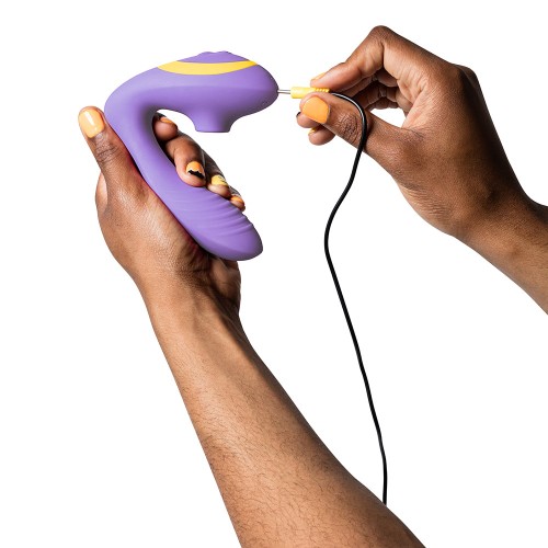 ROMP Reverb Clitoral and G-Spot Stimulator - Rechargeable Silicone