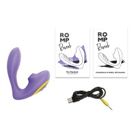 ROMP Reverb Clitoral and G-Spot Stimulator - Rechargeable Silicone