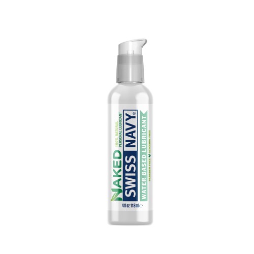 Swiss Navy Naked Lubricante a Base de Agua 4 oz.