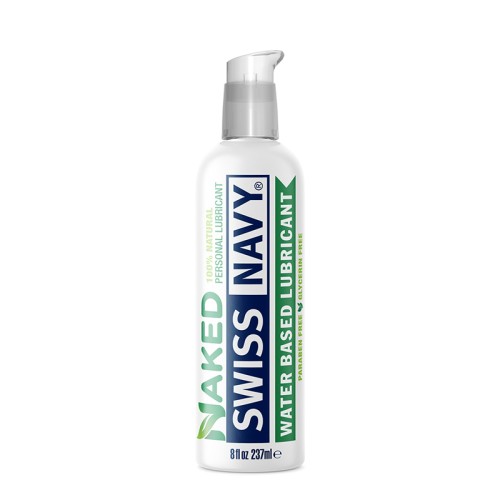 Lubricante a Base de Agua Swiss Navy Naked 8 oz.