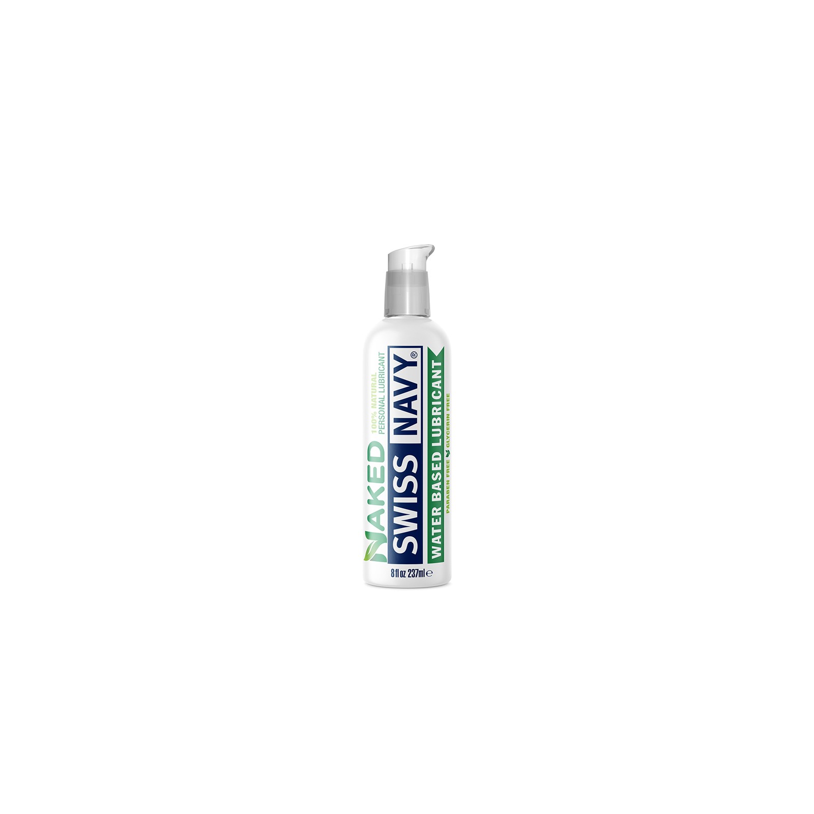 Lubricante a Base de Agua Swiss Navy Naked 8 oz.