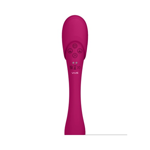 Vibrador Doble Silicona VIVE MIRAI Disponibles