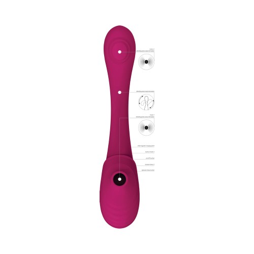 VIVE MIRAI Double Ended Silicone Vibrator Online