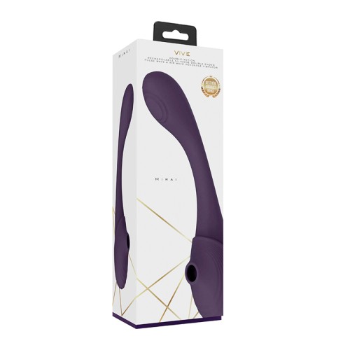 VIBE MIRAI Vibrador Doble Recargable