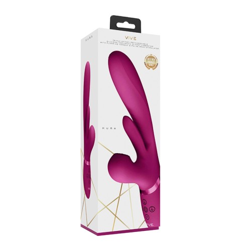 VIVE KURA Rechargeable Thrusting G-Spot Vibrator