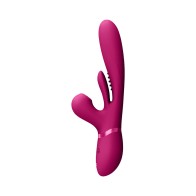 VIVE KURA Rechargeable Thrusting G-Spot Vibrator