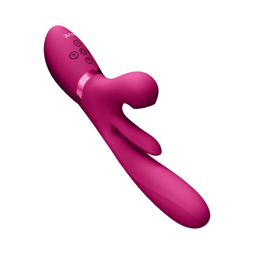 VIVE KURA Rechargeable Thrusting G-Spot Vibrator