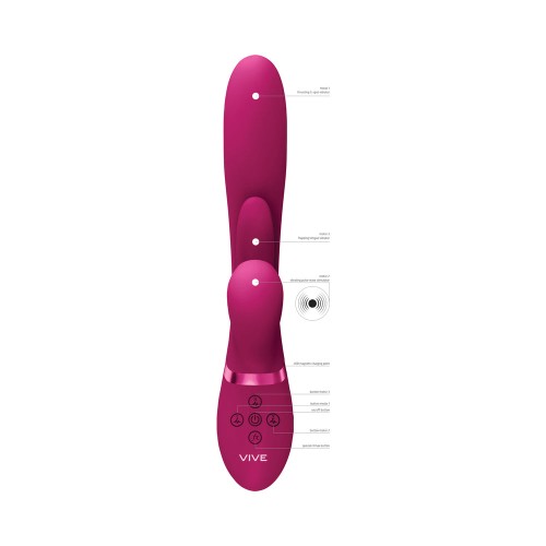 Vibrador de Estimulación G-Spot VIVE KURA Recargable