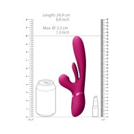 VIVE KURA Rechargeable Thrusting G-Spot Vibrator