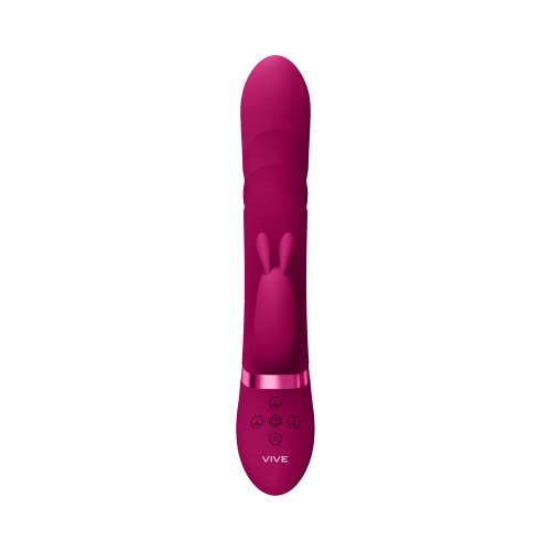 VIVE NARI Rechargeable Rabbit Vibrator - Ultimate G-Spot Pleasure