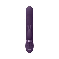 VIVE NARI Rechargeable Silicone G-Spot Rabbit Vibrator