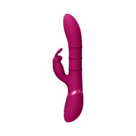 VIVE SORA Rechargeable Silicone G-Spot Rabbit Vibrator