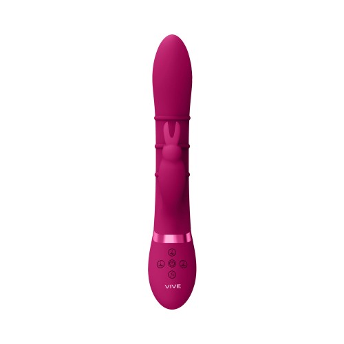 VIVE SORA Rechargeable Silicone G-Spot Rabbit Vibrator