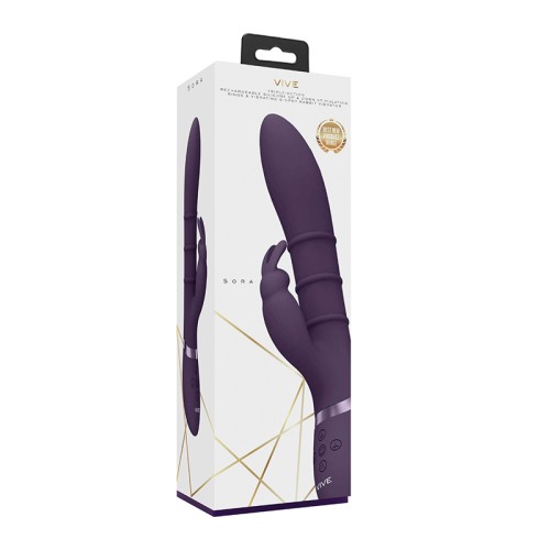 VIVE SORA Rechargeable G-Spot Rabbit Vibrator