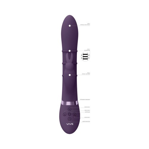 VIVE SORA Rechargeable G-Spot Rabbit Vibrator