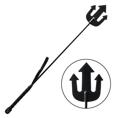 Rouge Leather Devil Riding Crop - Essential for BDSM