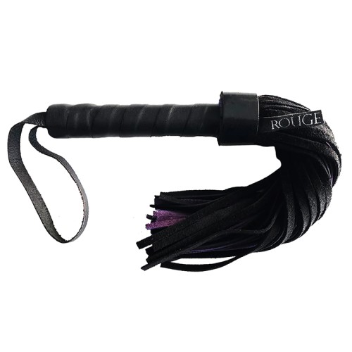 Rouge Short Suede Flogger with Leather Handle