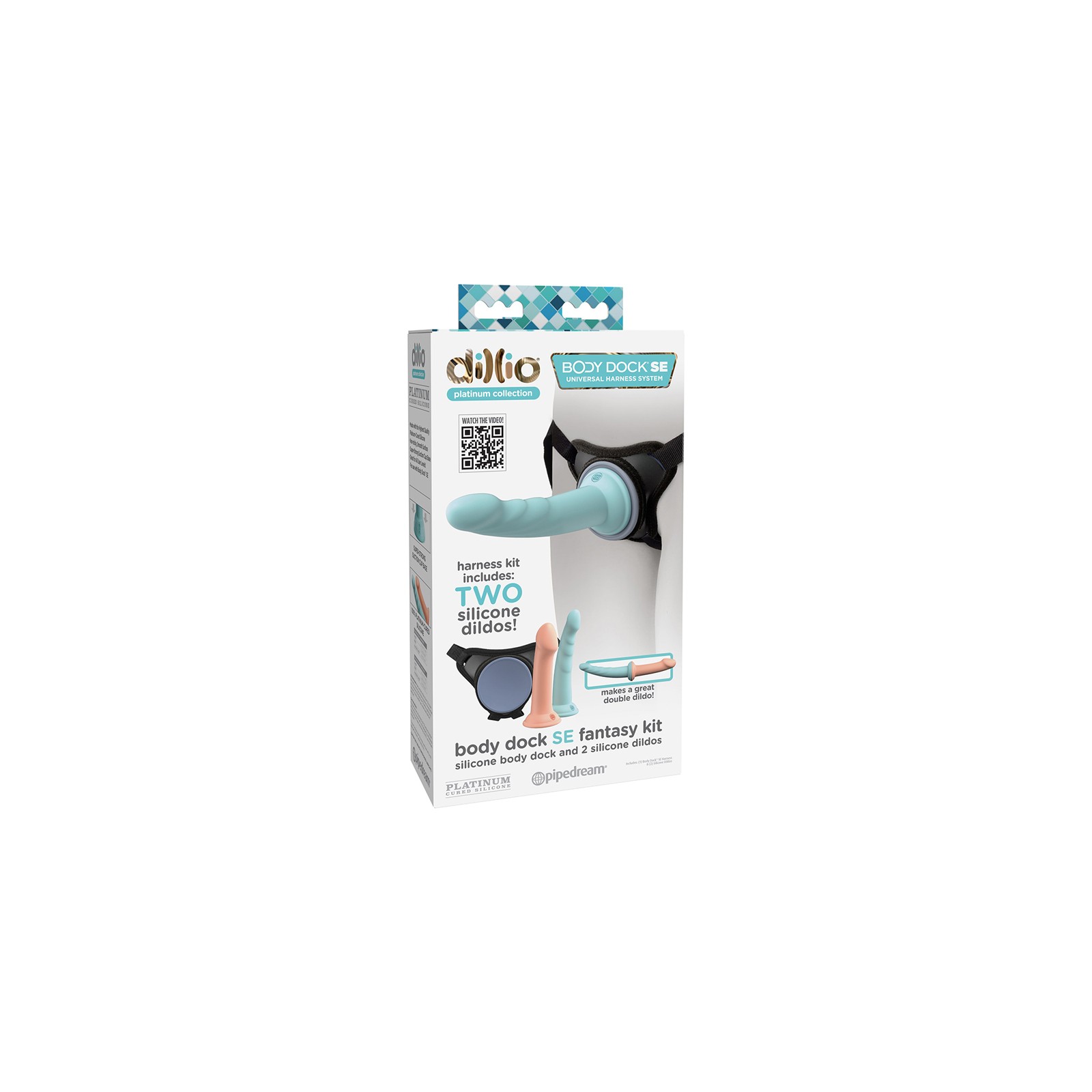 Dillio Platinum Body Dock SE Fantasy Kit - 6 & 7 in. Dildos