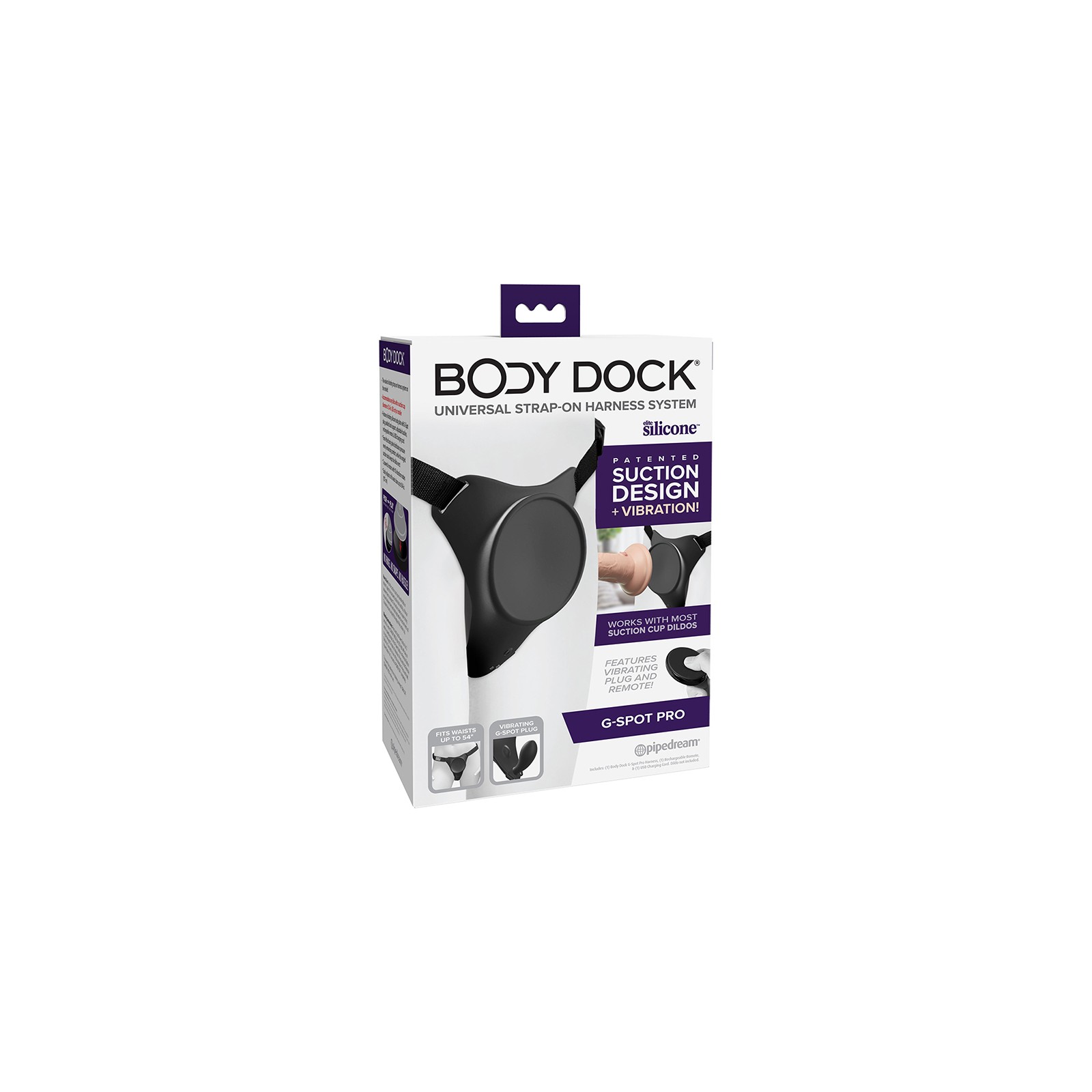 Arnés G-Spot Pro Body Dock para un Placer Mejorado