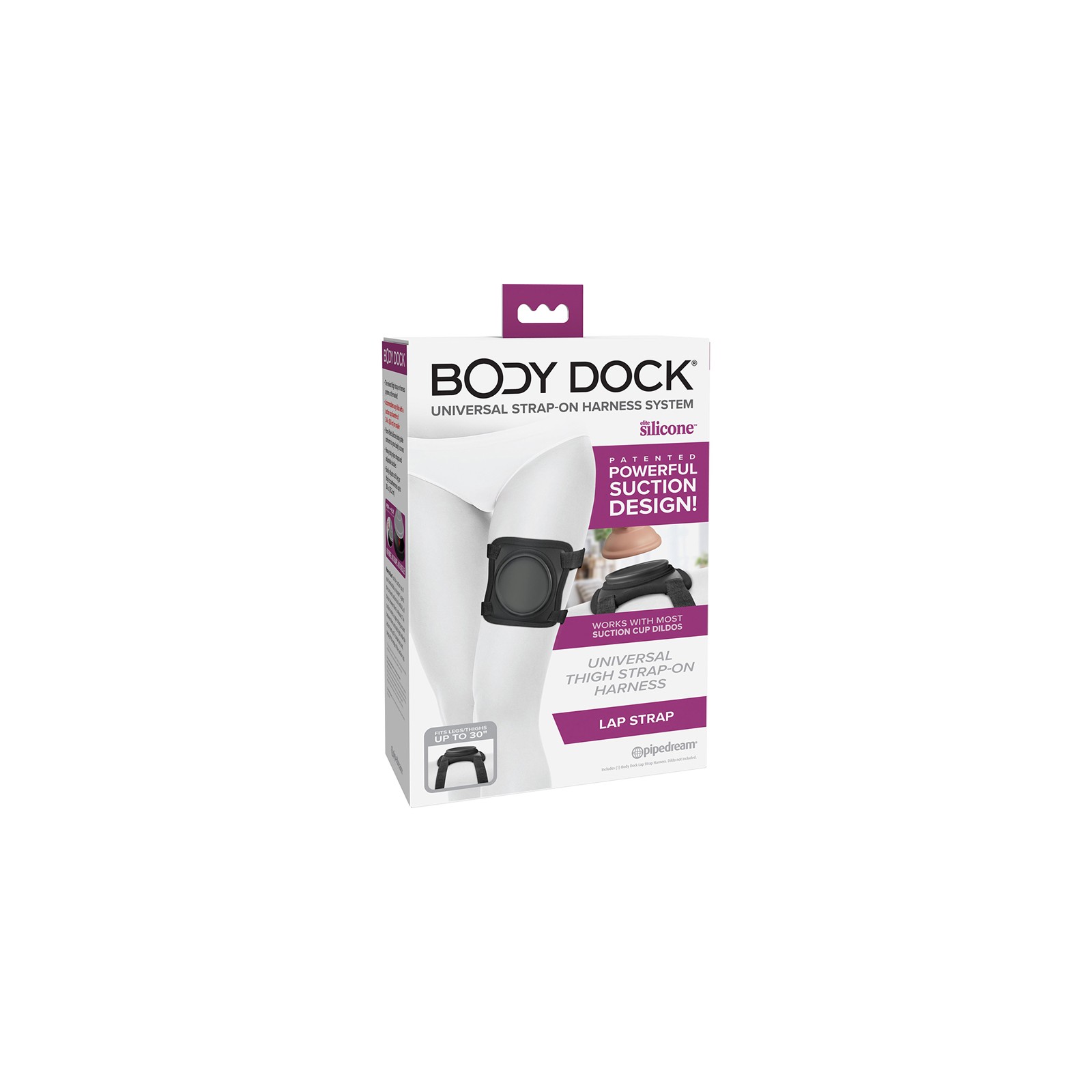 Arnés de Muslo de Silicona Body Dock Strap-On