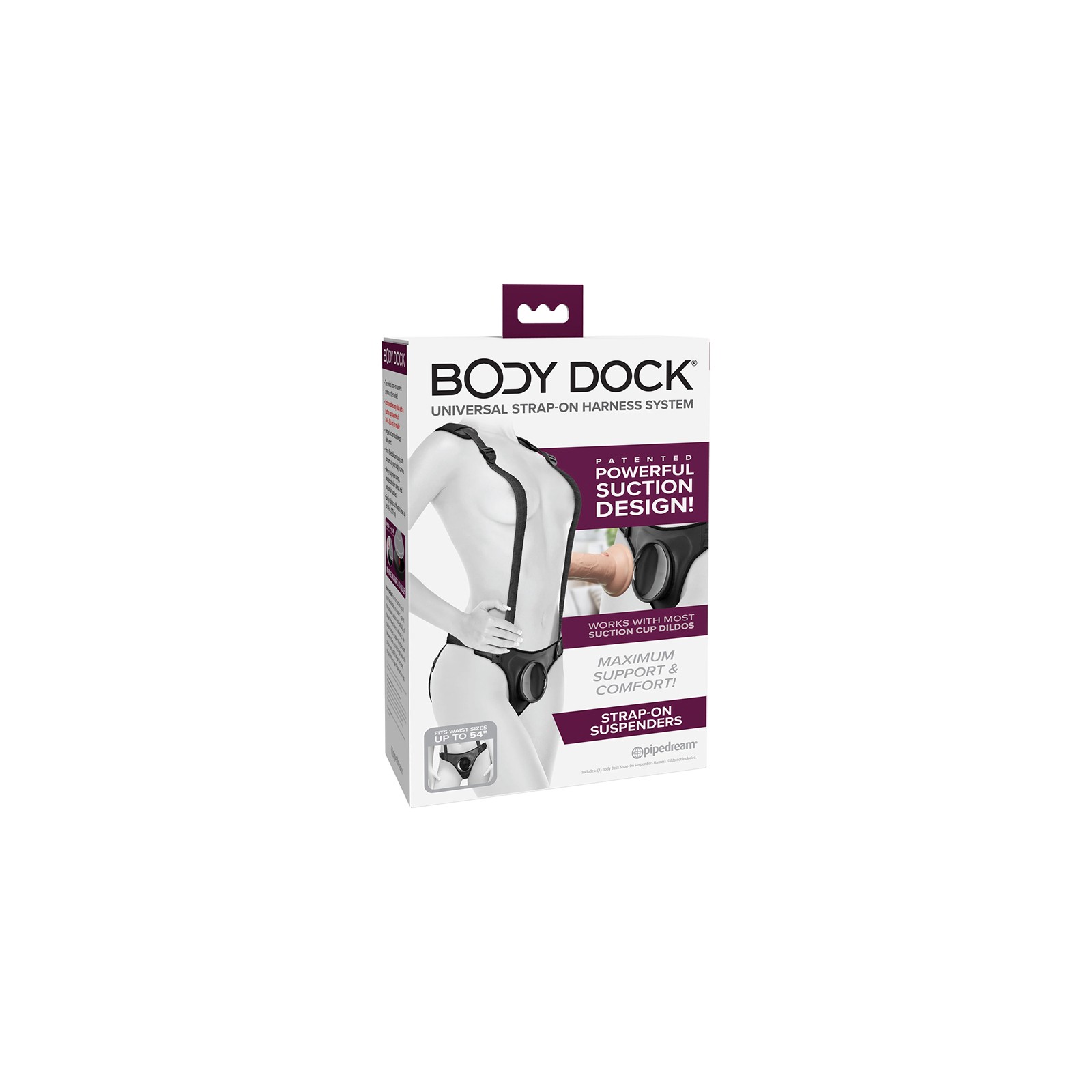 Body Dock Strap-On Suspenders Harness