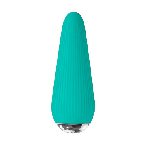 Gender X O-Cone Vibrating Bullet - Teal