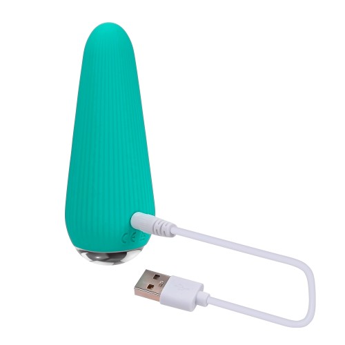 Gender X O-Cone Vibrating Bullet - Teal