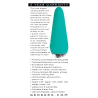 Gender X O-Cone Vibrating Bullet - Teal