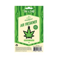 Wood Rocket Air Freshener - Green Leaf Scent