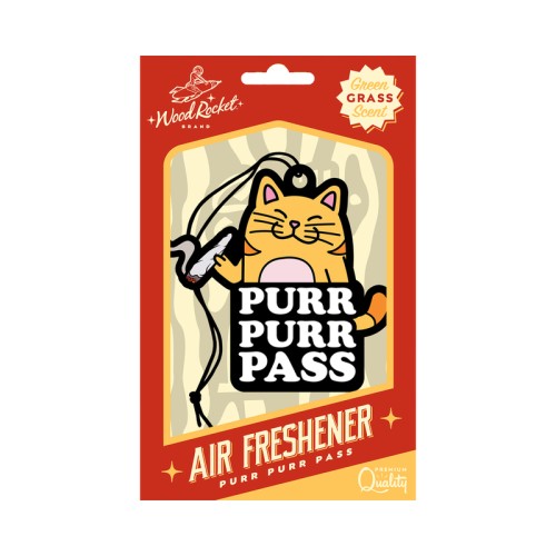 Wood Rocket Ambientador Purr Purr Pass