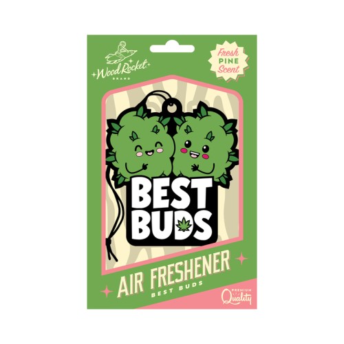 Ambientador Wood Rocket Best Buds - Refresca Tu Espacio