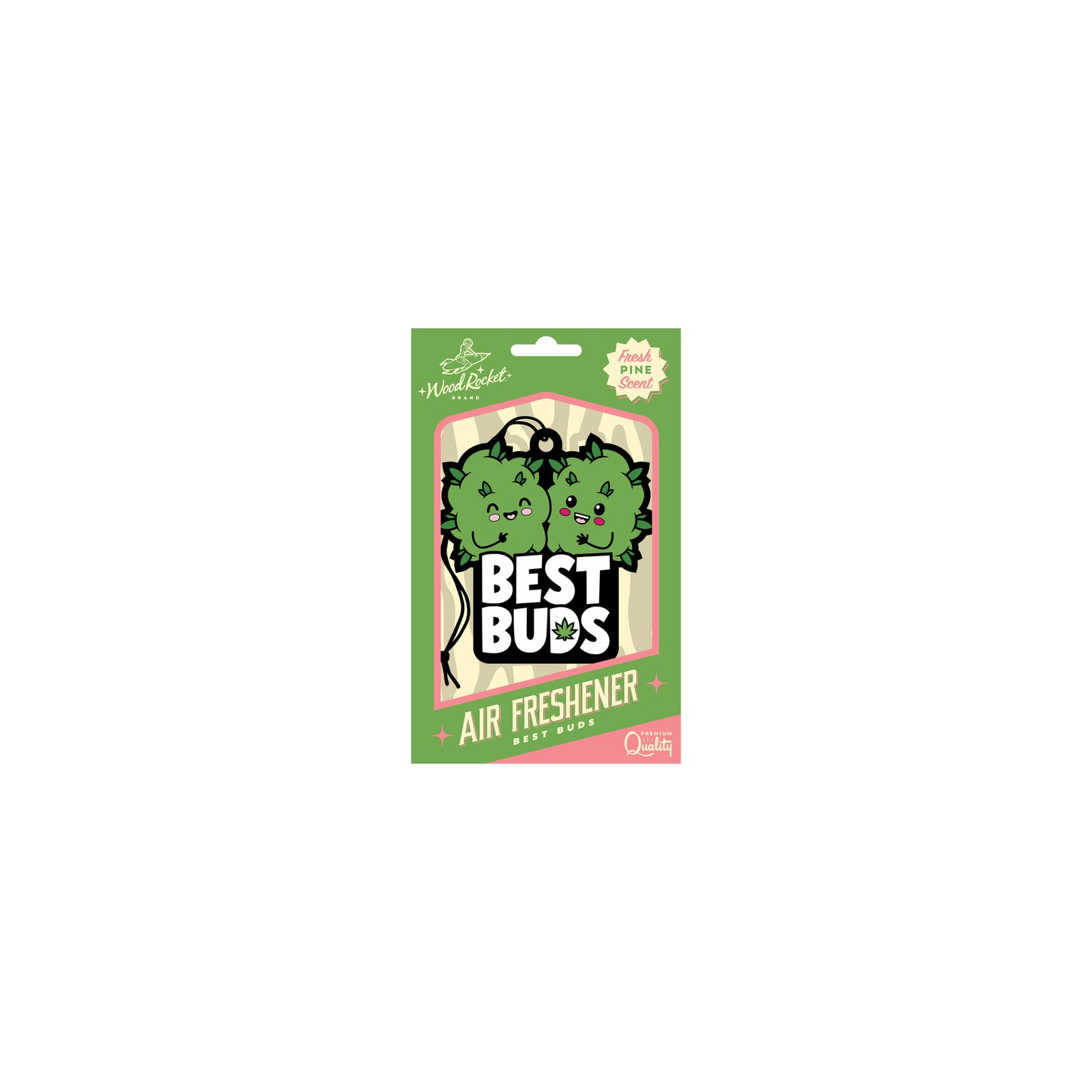 Wood Rocket Best Buds Air Freshener - Freshen Your Space