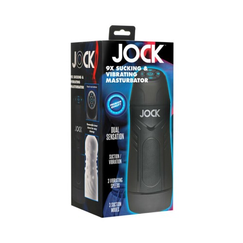 Jock 9X Sucking & Vibrating Masturbator for Ultimate Pleasure