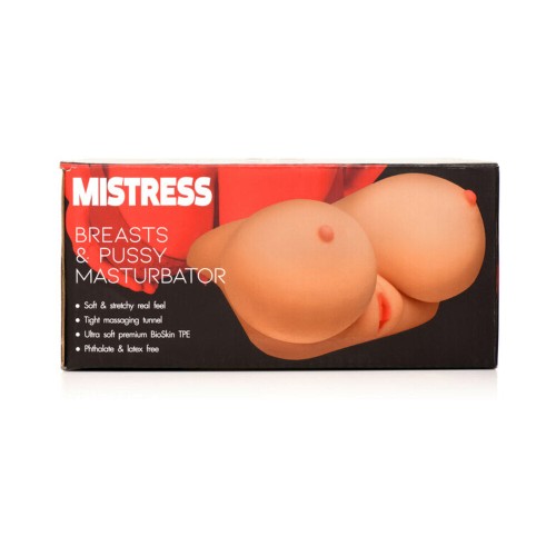 Mistress Breasts & Pussy Masturbator - Realistic Pleasure