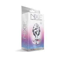 Nixie Ribbed Metal Butt Plug Honey Dipper Medium