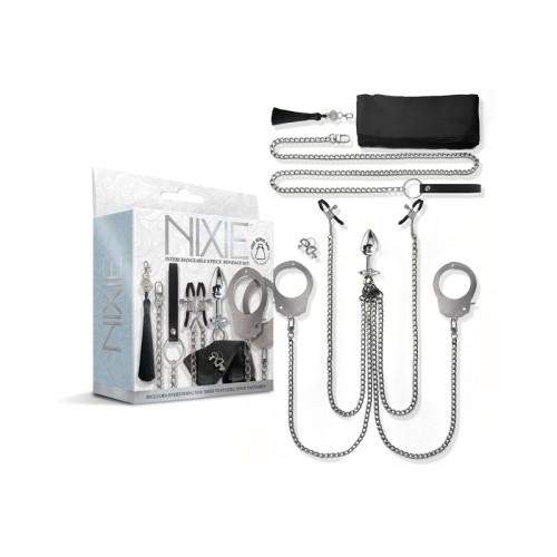 Kit de Bondage Nixie de 8 Piezas para Jugar con Fantasías