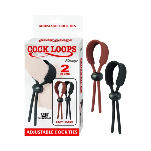 Cock Loops Adjustable Cock Ties for Personalized Pleasure