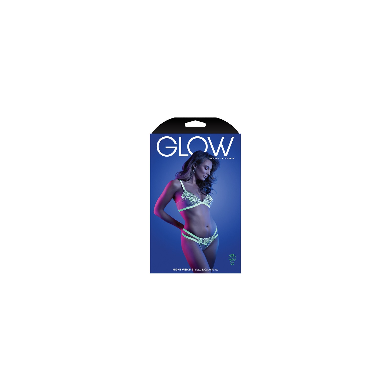 Glow Night Vision Bralette & Panty Set