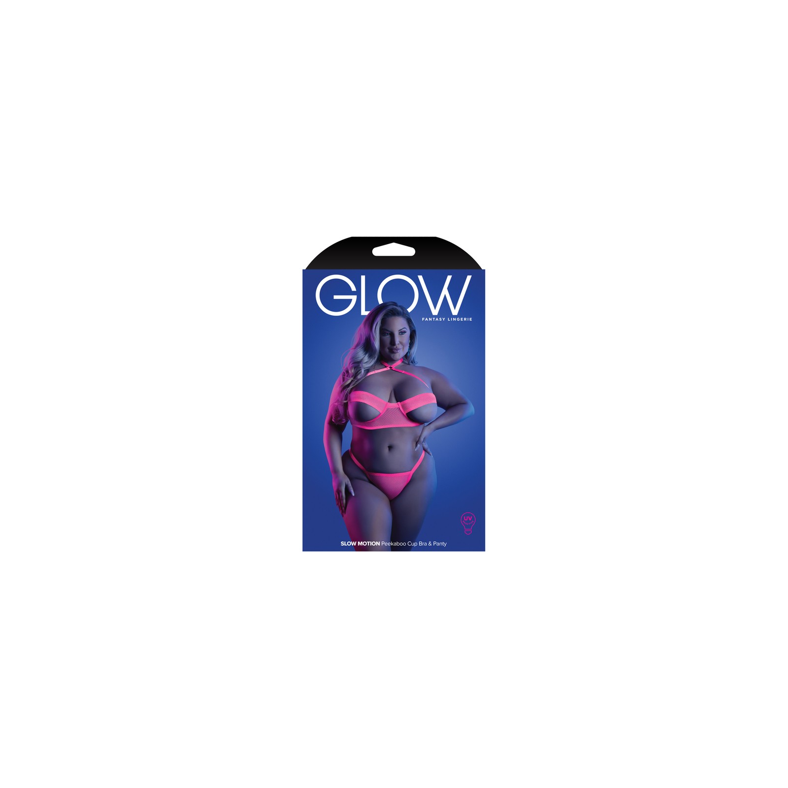 Fantasy Lingerie Glow Neon Bra & Panty Set