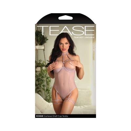 Fantasy Lingerie Tease Ronnie Caged Teddy