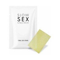 Bijoux Indiscrets Slow Sex Oral Sex Strips - 7-Pack