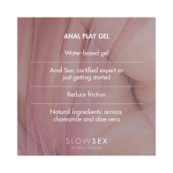 Gel para Juego Anal Slow Sex Bijoux Indiscrets 1 oz. - Experiencia Suave