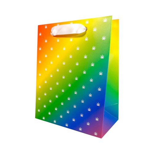 Rainbow Potleaf Gift Bag for Celebrations